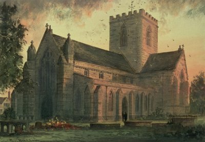 Cathédrale de St. Asaph, vue du sud-ouest - Paul Braddon